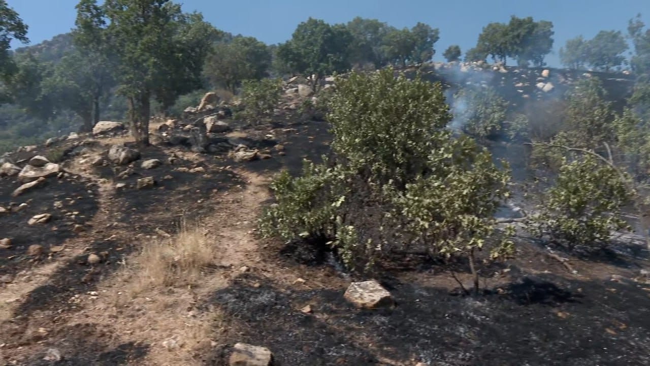 ئاگرەکەی قەرەداخ کۆنترۆڵ کرا