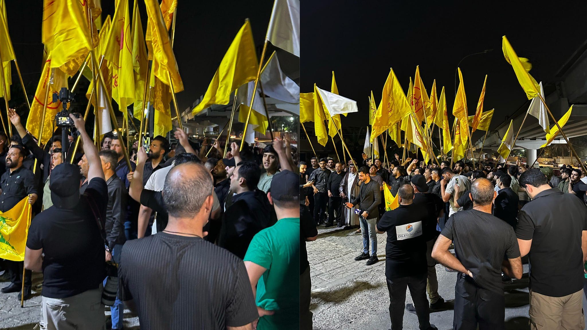 لە بە‌غدا دژی هێرشەکانی ئیسرائیل بۆ سەر ئێران خۆپیشاندان دەکرێت