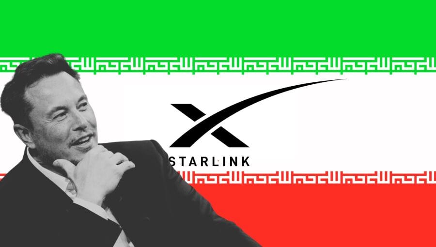 کۆمپانیای ستارلینک ئینتەرنێتی لە ئێران چالاک دەکات