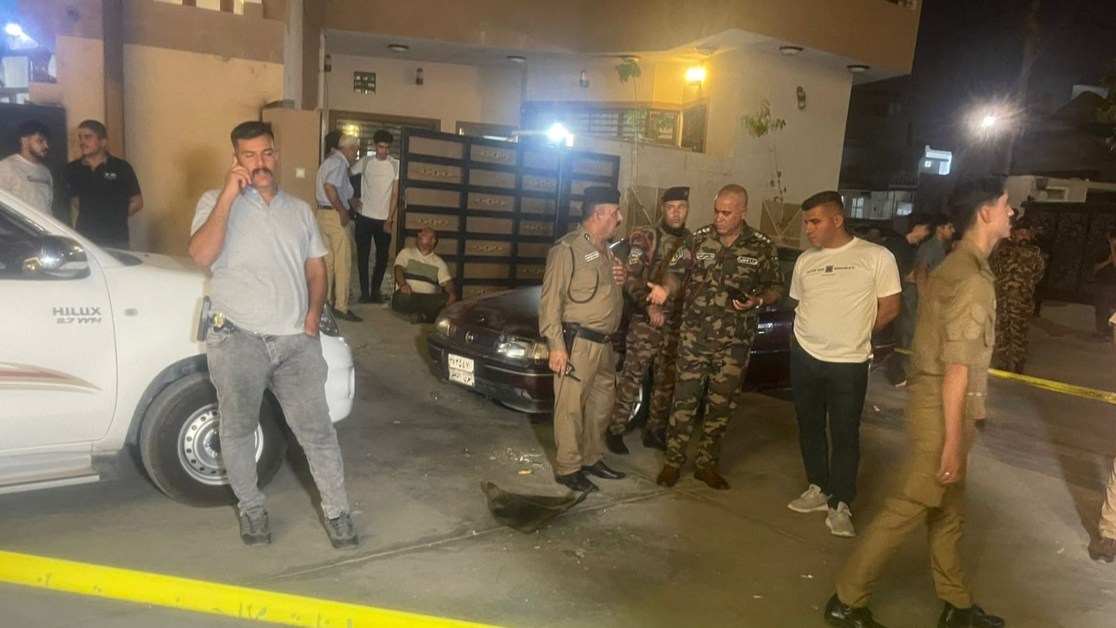 لە كەركووک پارچەی مووشەكێک بەر ئۆتۆمبێلی هاووڵاتیەک دەكەوێت