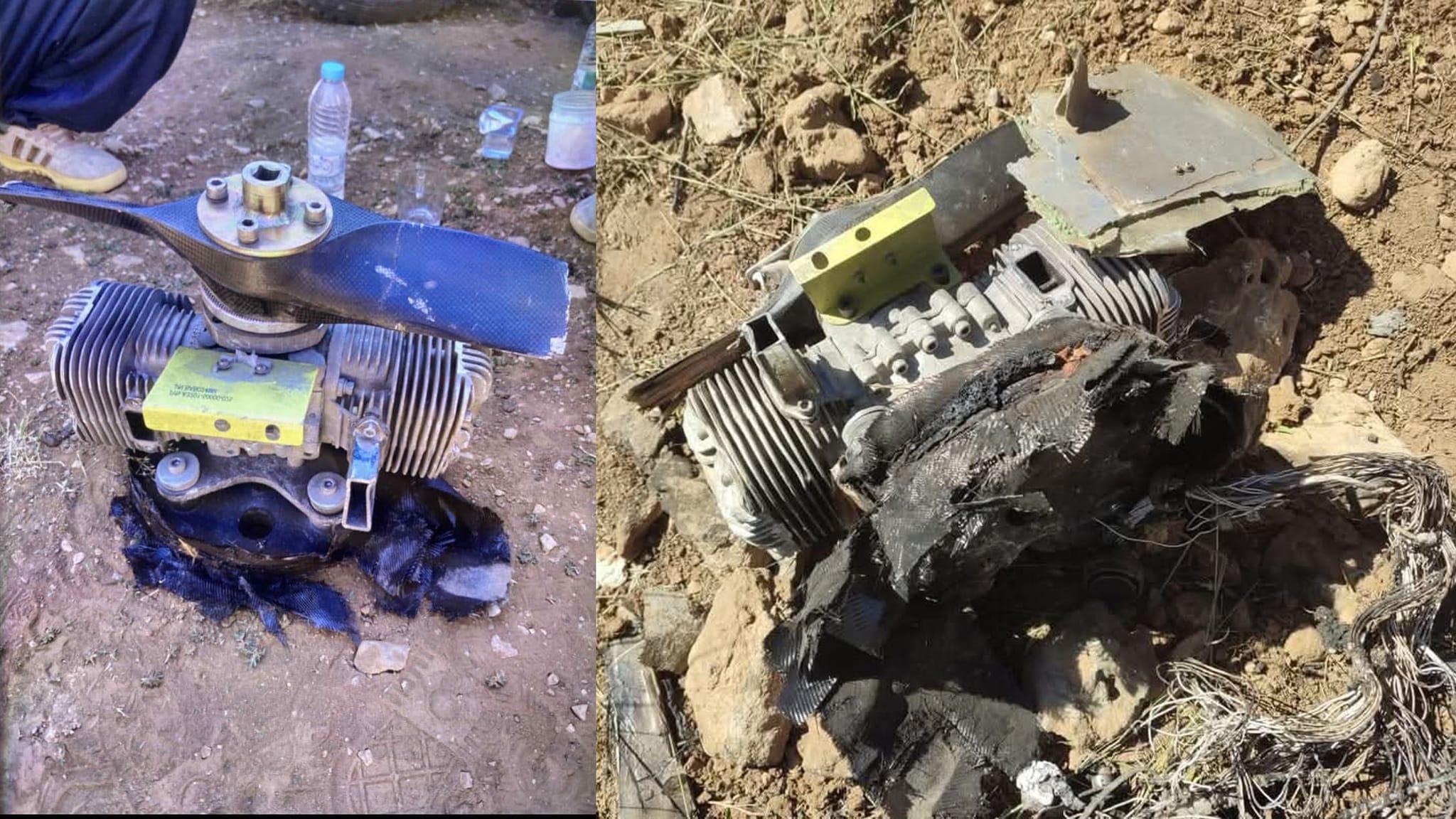 درۆنێک لە سنووری دووکان کەوتە خوارەوە