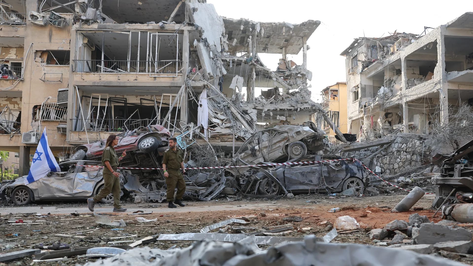 ئیسرائیل: ئەو مووشەکەی بێرشیبای کردە ئامانج 300 کیلۆ تەقەمەنی هەڵگرتبوو