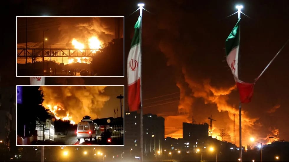 ئێران بە مووشەک ئیسرائیل بۆردوومان دەکات و لە چەند ناوچەیەکی ئێرانیش دەنگی تەقینەوە دەبیسترێت