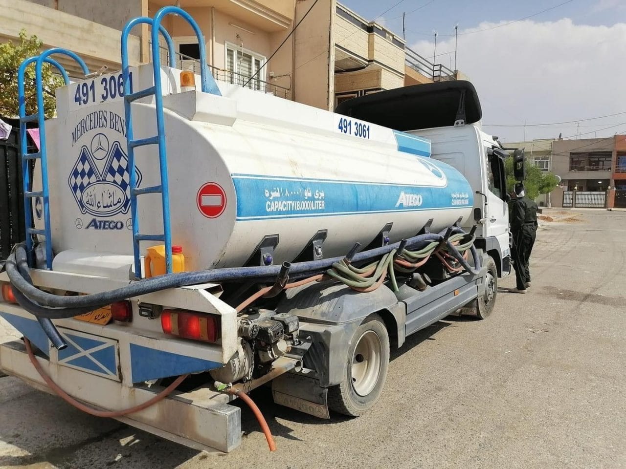 ئاڤا بەدواداچوون بۆ گرفتی کەمئاویی گەڕەکێکی هەولێر دەکات