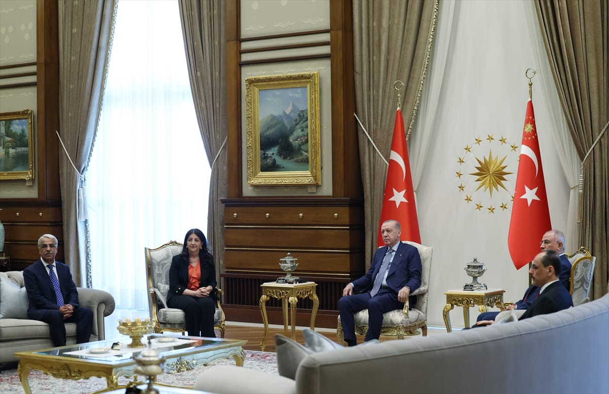 ڕاگەیێنراوی دەم پارتی لەبارەی کۆبوونەوەیان لەگەڵ ئەردۆغان