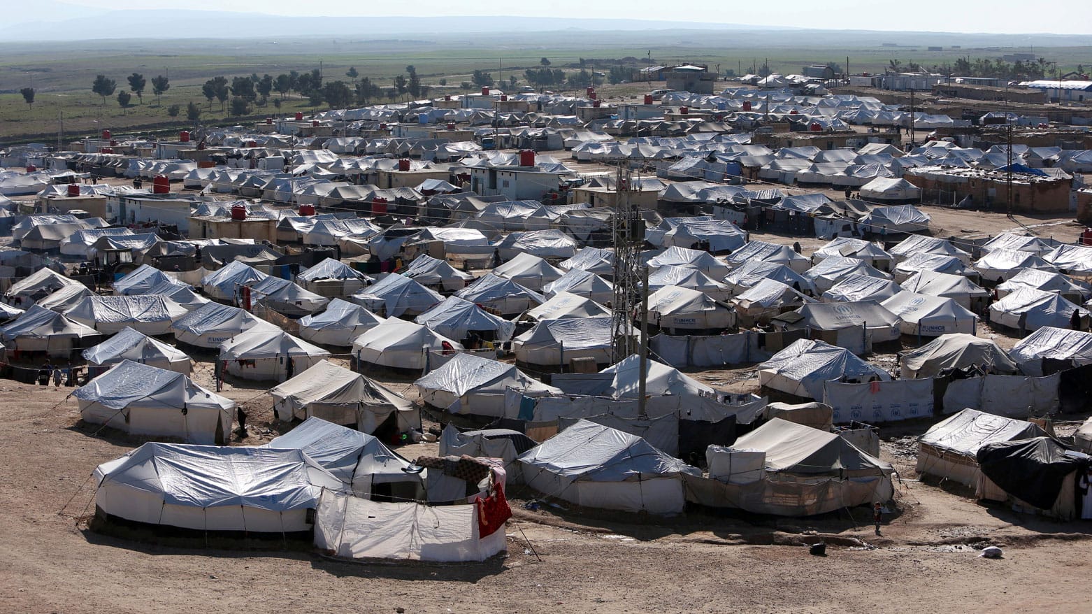 نزیکەی "پێنج هەزار عێراقی" لە کەمپی هۆلی ڕۆژئاوای کوردستان ڕاگیراون