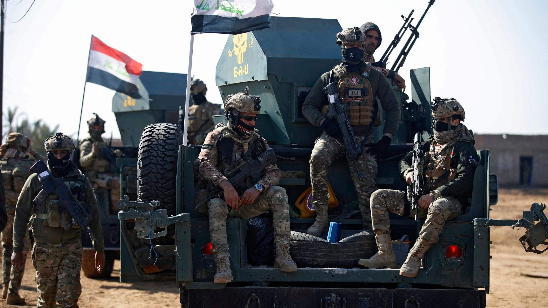 حەشدی شەعبی و سوپای عێراق دەبرێنە سنووری کفری و کەلار