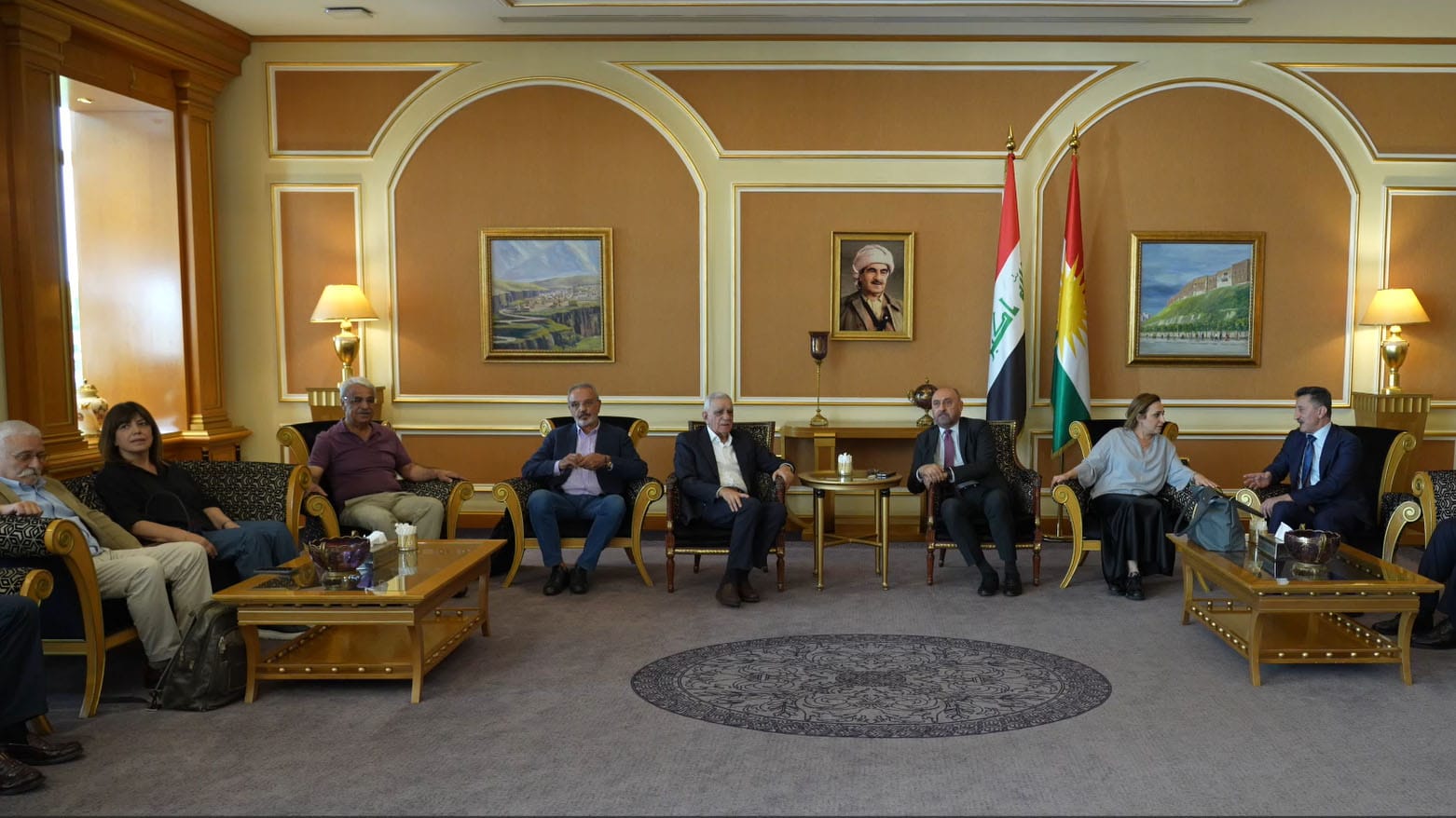 شاندی دەم پارتی گەیشتە هەولێر