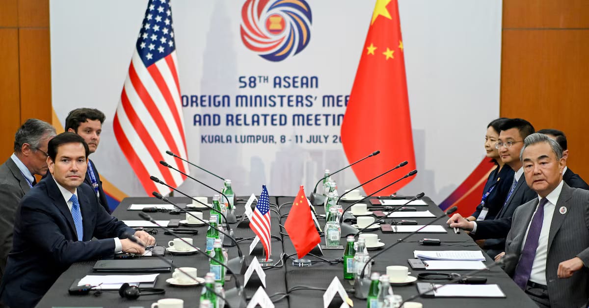 وەزیرانی دەرەوەی ئەمریکا و چین کۆدەبنەوە