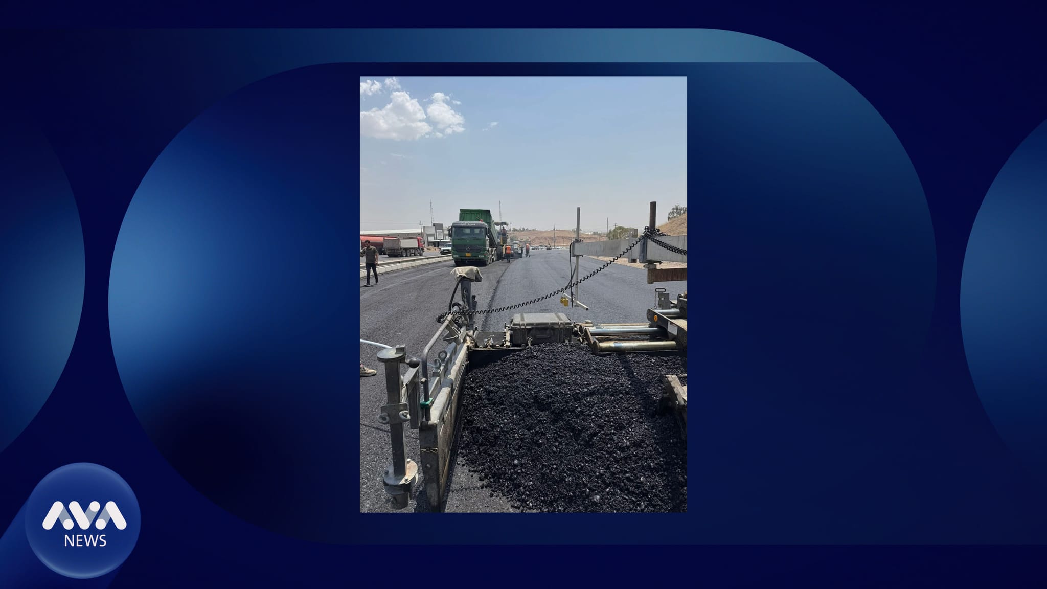 %50ی کارەکانی ڕێگای هەولێر - خەبات تەواو بووە