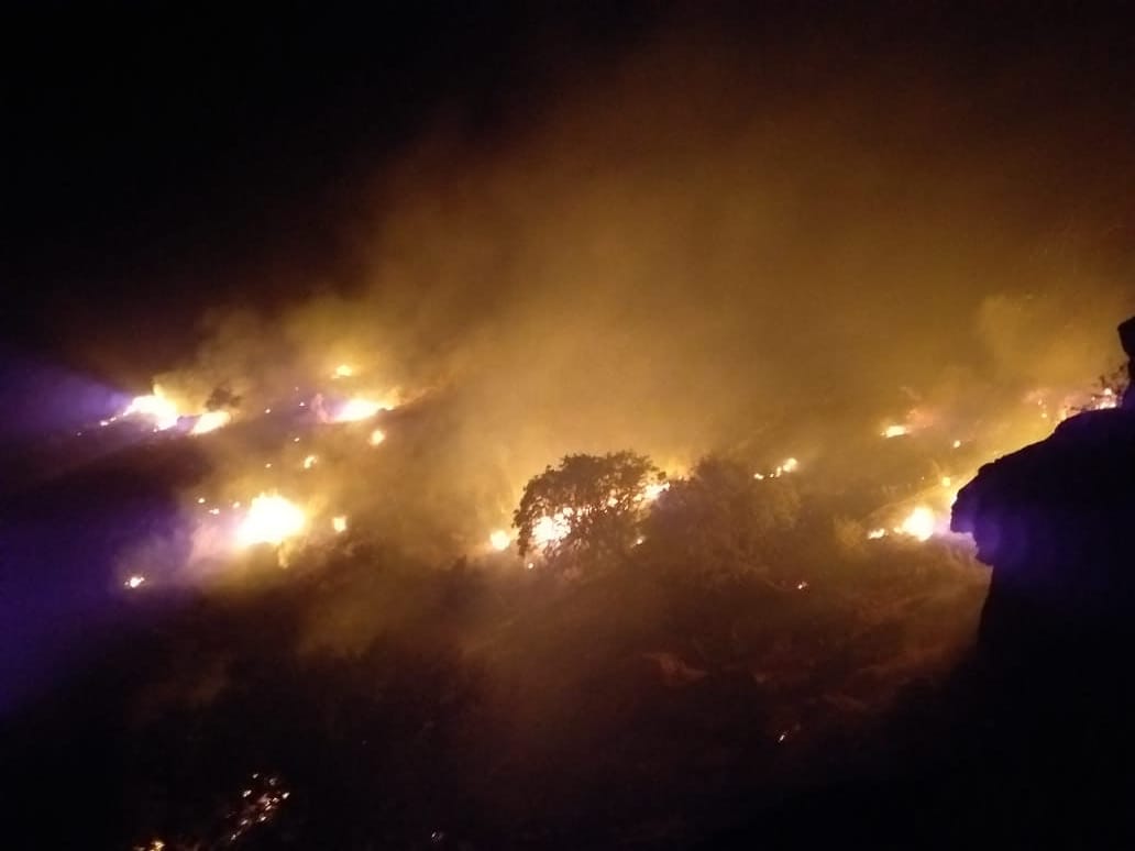 ئاگرەکەی حەساری سەکران دوای کۆنترۆڵکردنی جارێکی دیکە سەری هەڵدایەوە