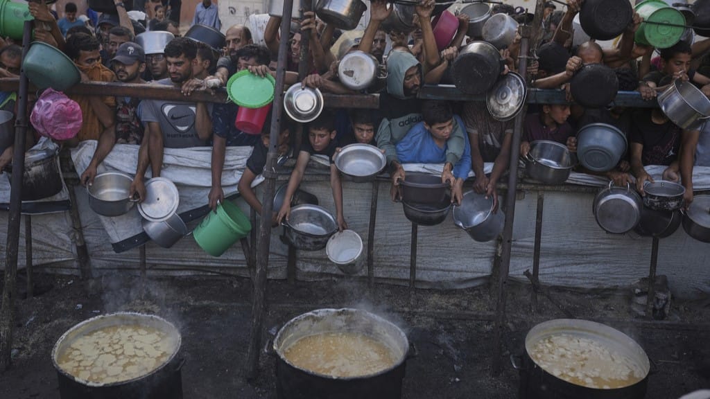 تەندروستیی غەززە: لە 24 کاتژمێری ڕابردوودا 18 کەس لە برسان گیانیان لەدەست داوە