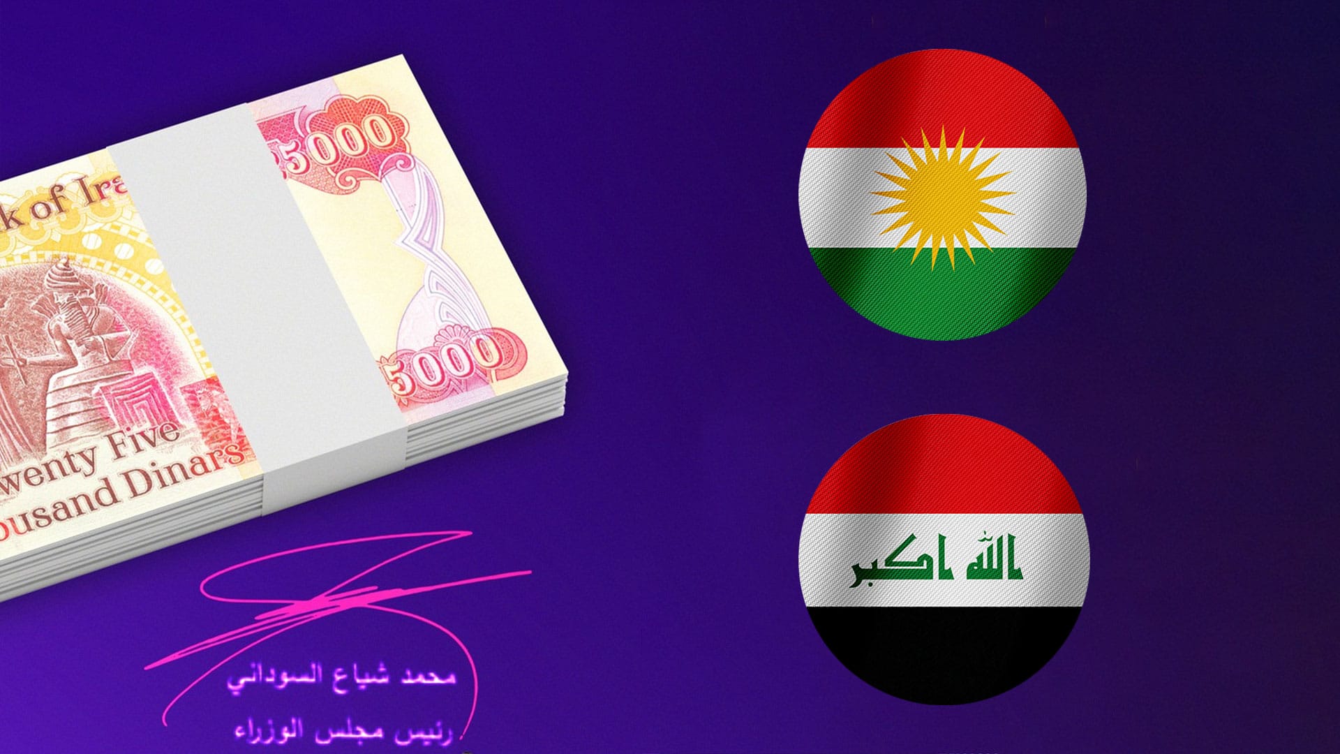 وەزارەتی دارایی عێراق مووچەی مانگی پێنج خەرج دەکات