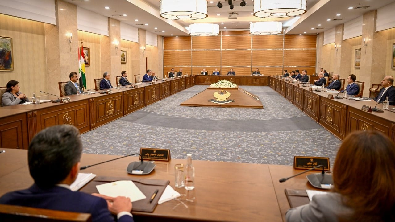 ئەنجوومەنی وەزیرانی هەرێمی كوردستان كۆ دەبێتەوە