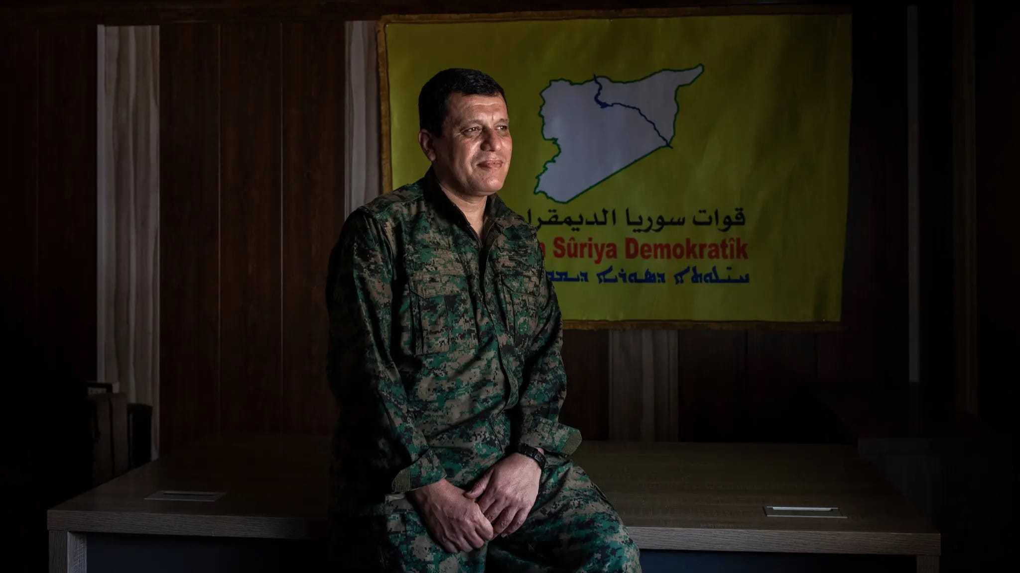 دیداری نێوان مەزڵووم عەبدی و شاندی حکومەتی سووریا لە فەرەنسا دواخرا