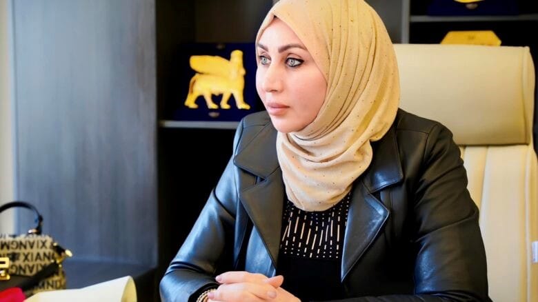 خانمە پەرلەمانتارێکی عێراق هەڕەشە لە بەڕێوەبەری ناحییەیەک دەکات