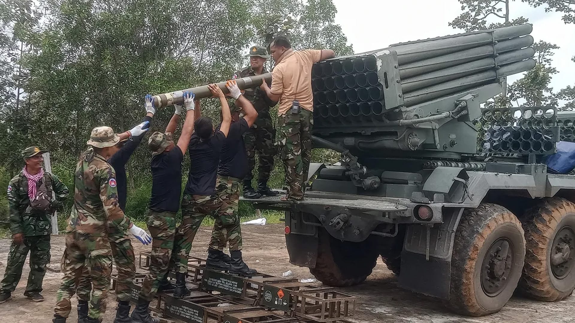 گرژییەکانی نێوان تایلەند و کەمبۆدیا تادێت زیاتر دەبێت