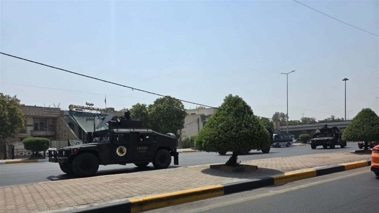 هێزێکی دژەتیرۆر بەرەو باشووری بەغدا جووڵەی پێکرا