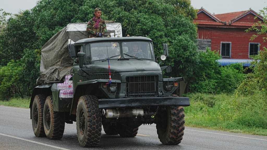 کەمبۆدیا بە بەکارهێنانی چەکی کیمیایی تایلەند تۆمەتبار دەکات