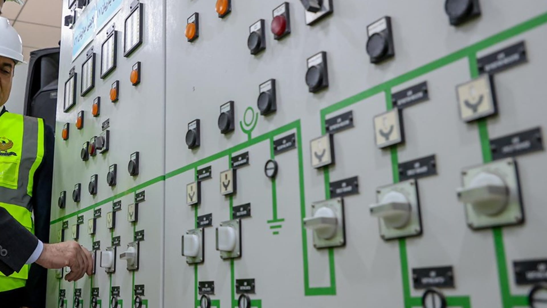 کارەبای پڕۆژەی ڕووناکی دەگاتە ئیدارەی ڕاپەڕین