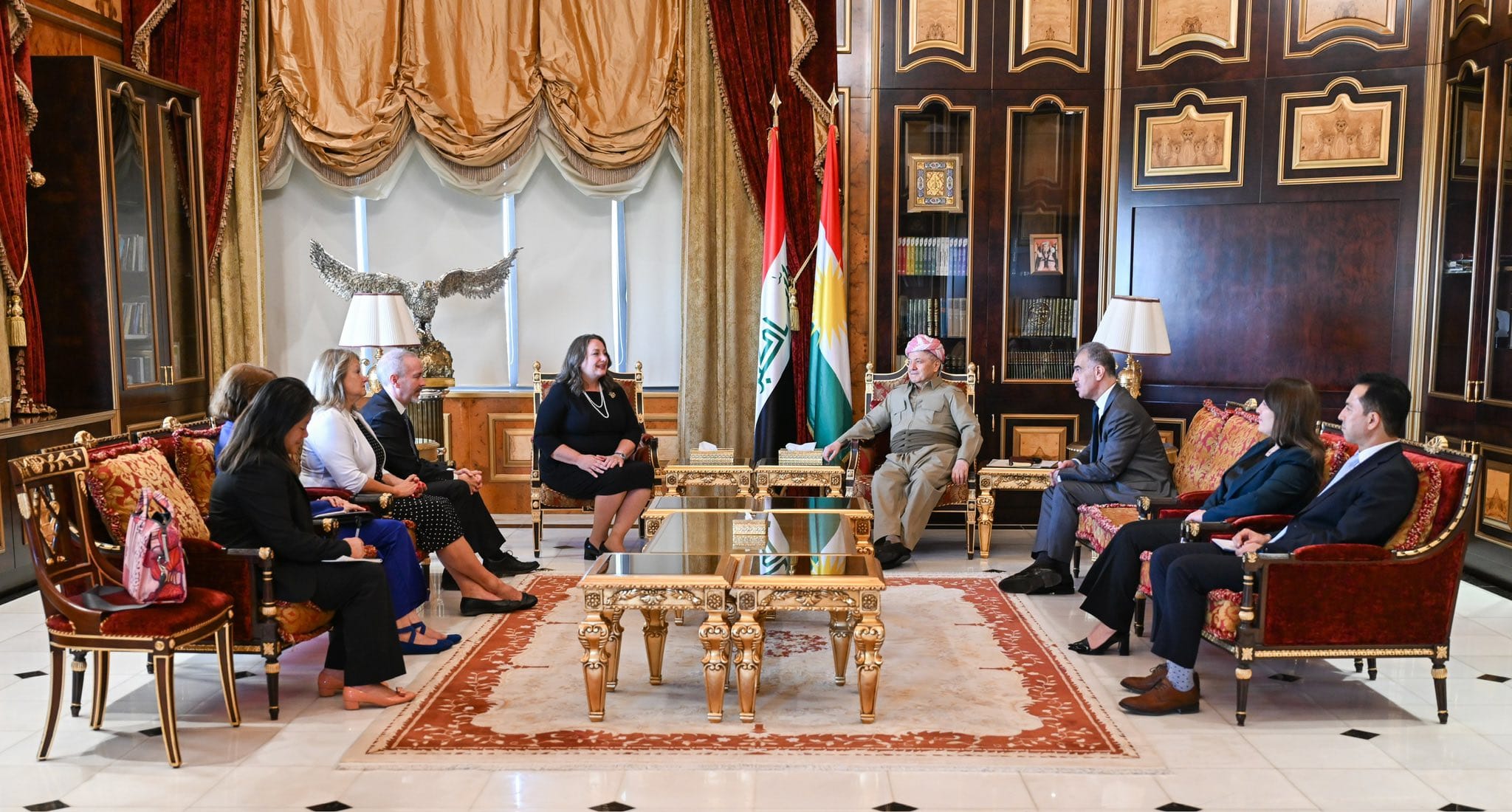 کونسوڵی نوێی ئەمریکا: ڕۆڵی سەرۆک بارزانی لە پەیوەندییەکان ئەفسانەییە