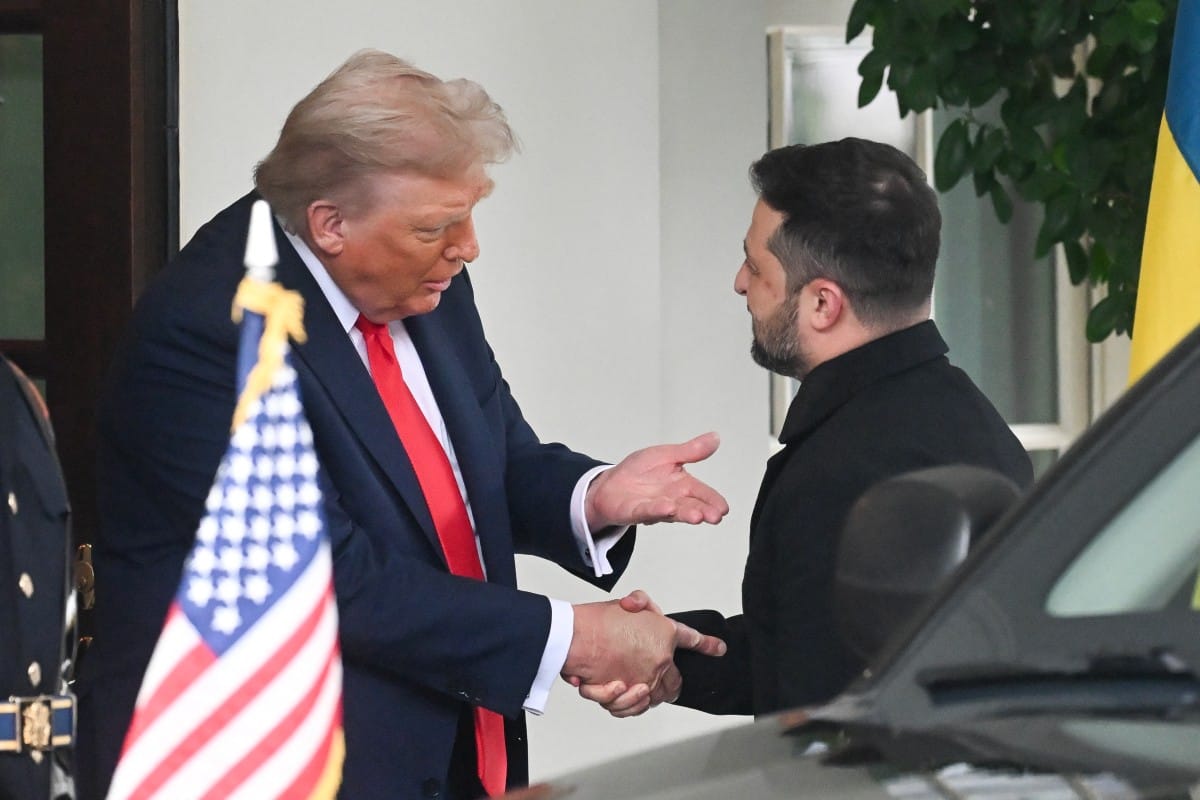 جلەکانی زێلێنسکی لەکۆشکی سپی جارێکی دیکە دەنگی دایەوە