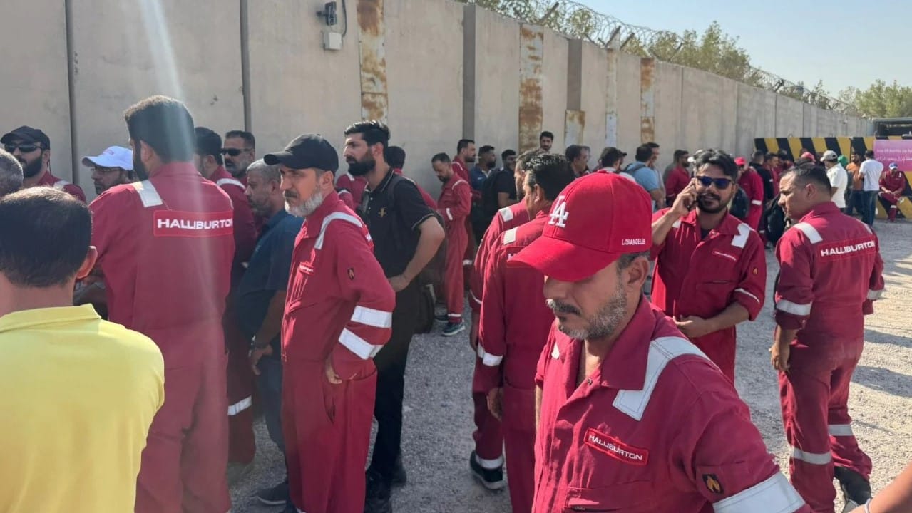 کارمەندانی کۆمپانیایەکی نەوتی ئەمریکی لە عێراق هەڕەشە دەکەن