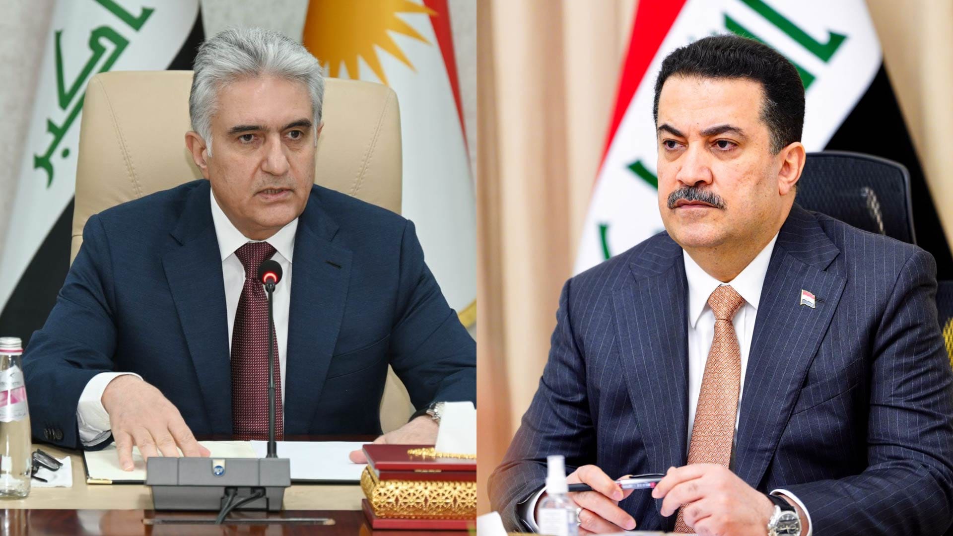 سوودانی و ڕێبەر ئەحمەد و شاندێکی ئیماڕات دەچنە مووسڵ