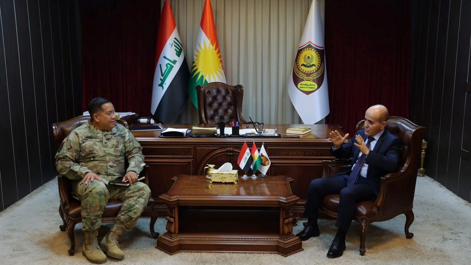 ئەمریكا و هاوپەیمانان دڵنیایی بە پێشمەرگە دەدەن