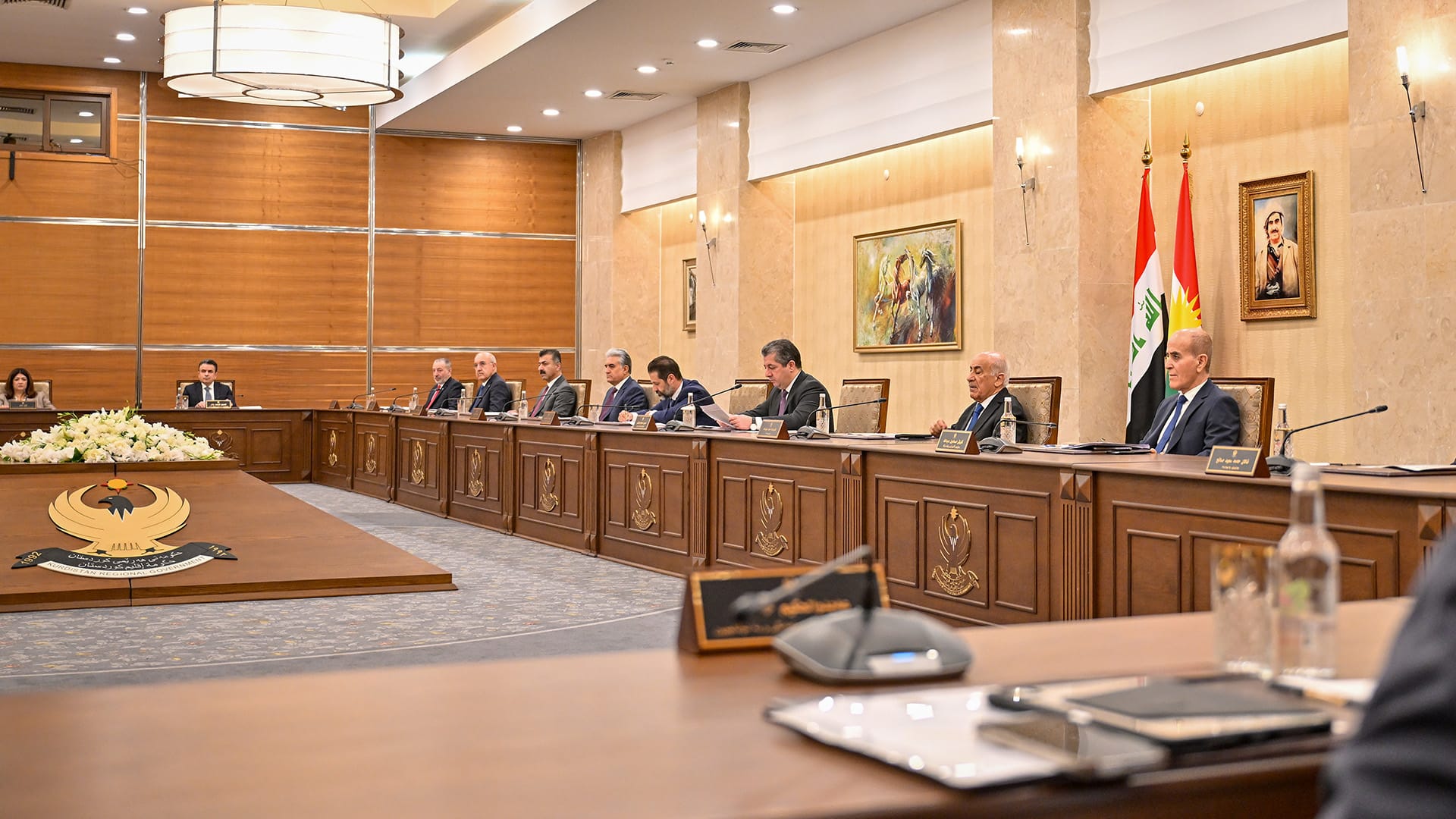 ئەنجوومەنی وەزیرانی کوردستان لەبارەی ڕێککەوتنی نوێی پەیوەست بە نەوت و مووچە لەگەڵ بەغدا کۆدەبێتەوە