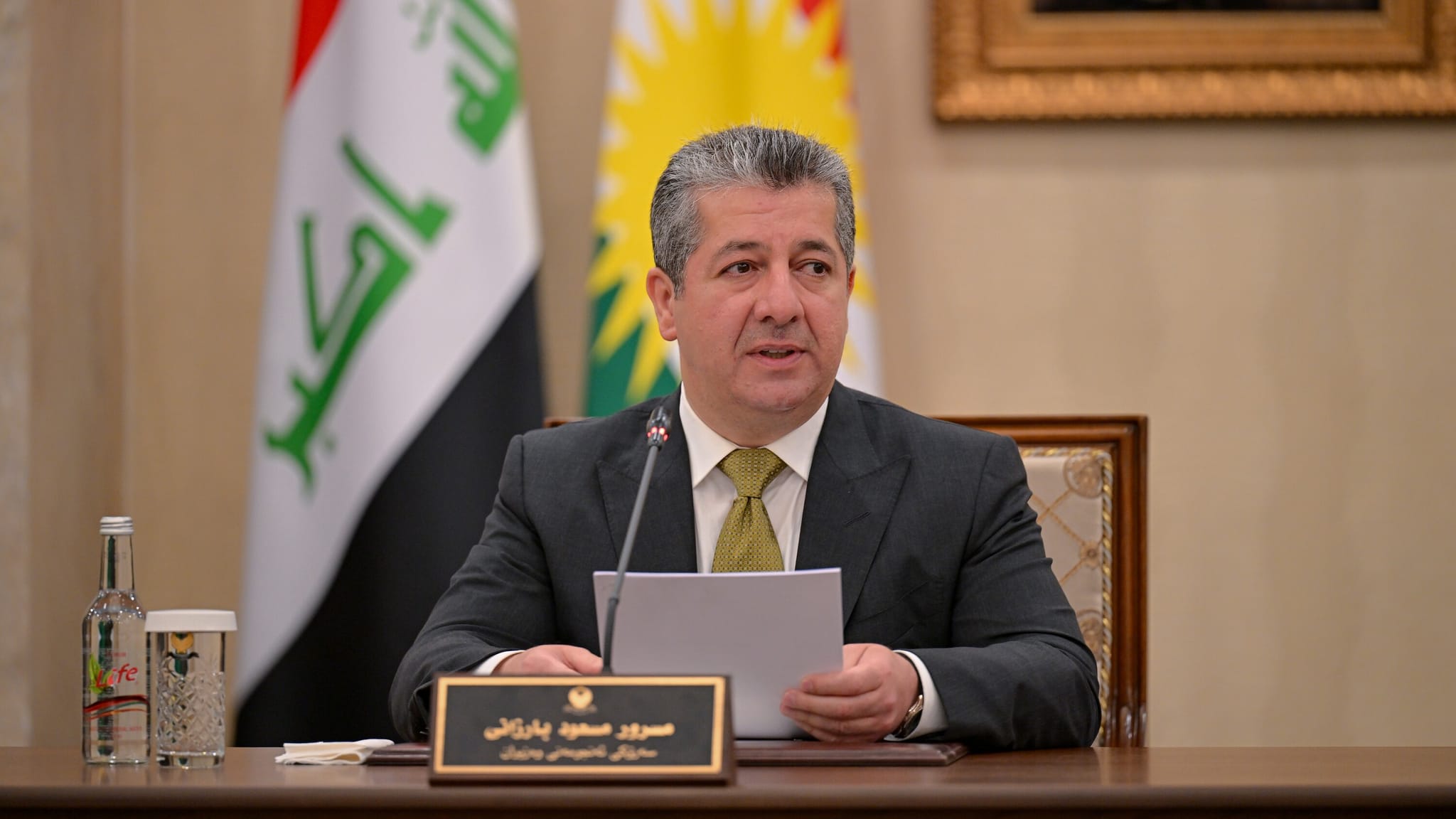 سەرۆكوەزیران مەسرور بارزانی پەیامێك بۆ یادی لەدایكبوونی پێغەمبەری ئیسلام بڵاو دەکاتەوە