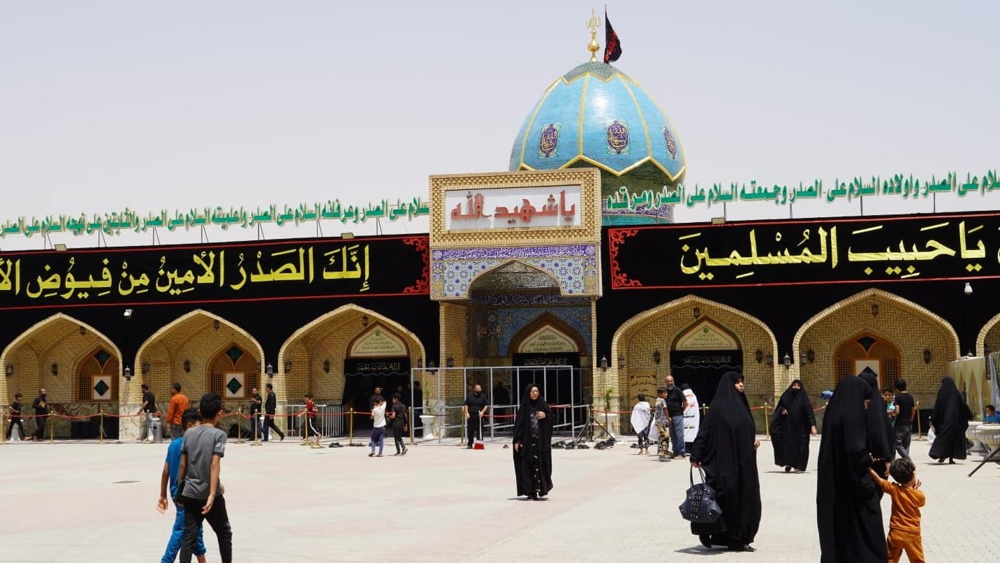 لە یادی مەولوودا، دزی لە مەزارێکی باشووری عێراق دەکرێت