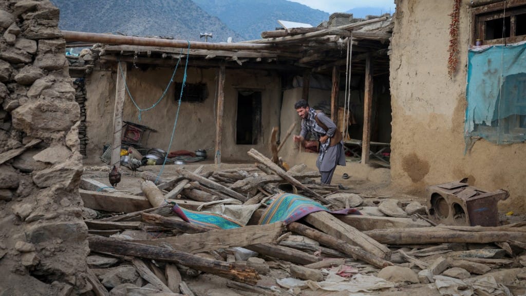 بومەلەرزەیەکی بەهێز لە ئەفغانستانی دایەوە