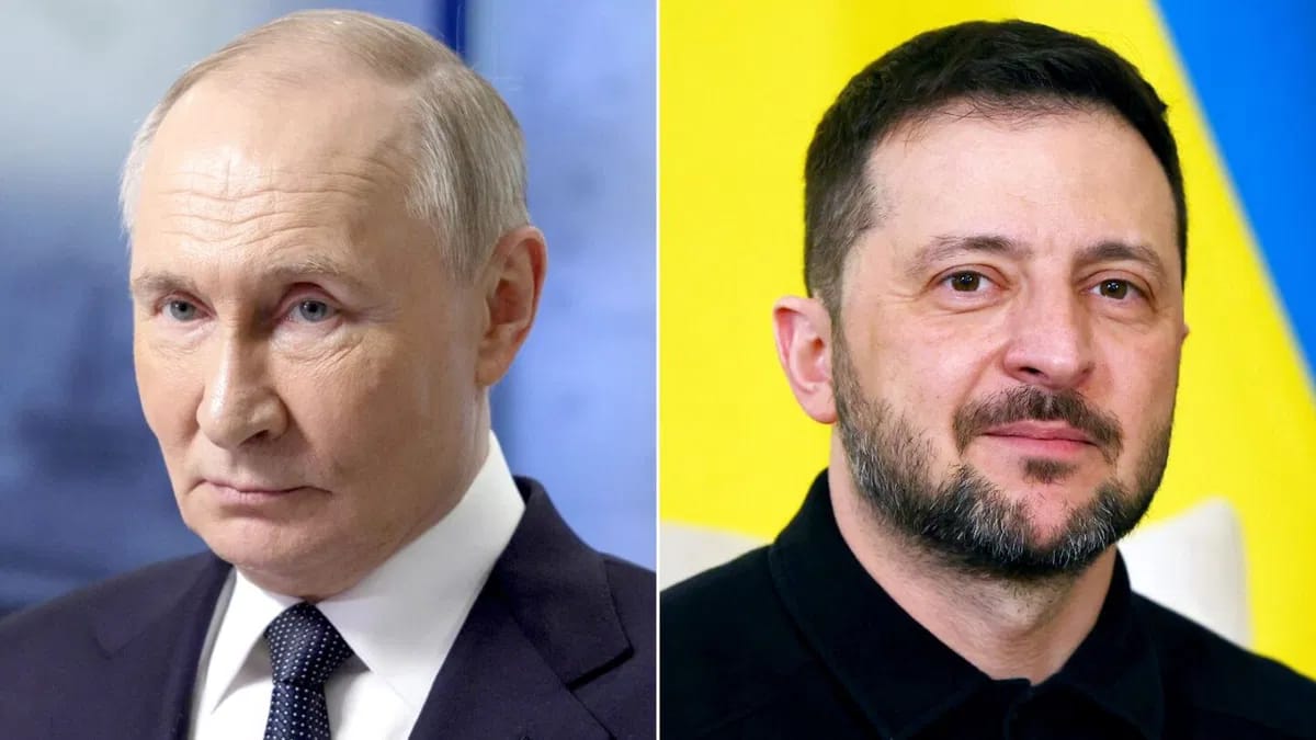 پووتین زێلێنسکی بانگهێشتی مۆسکۆ دەکات