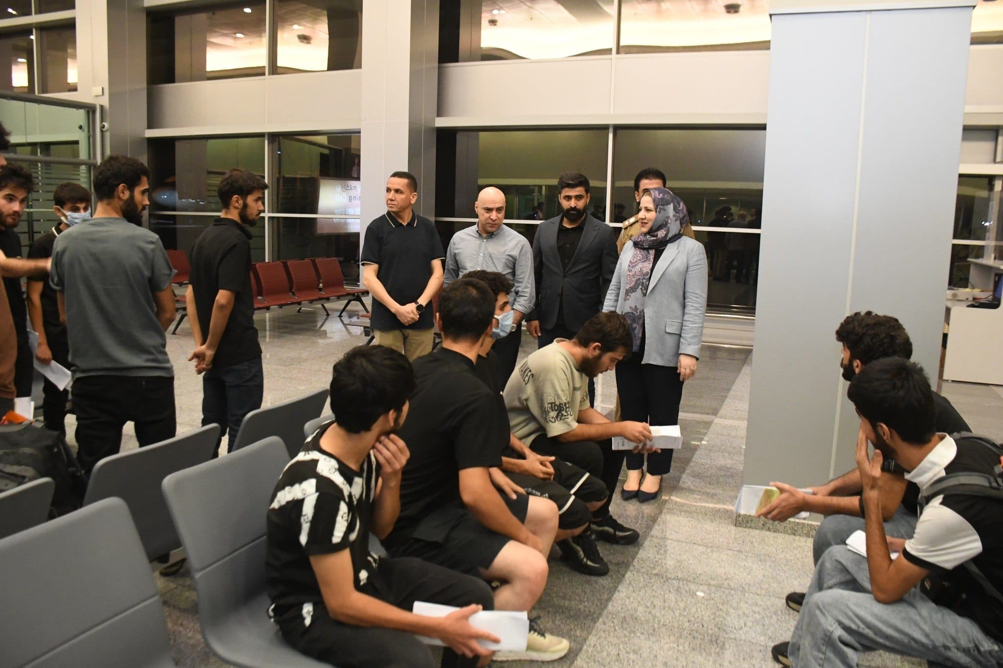 ئەو گەنجە کوردانەی لە لیبیا ئازادکران گەیشتنەوە هەرێمی کوردستان