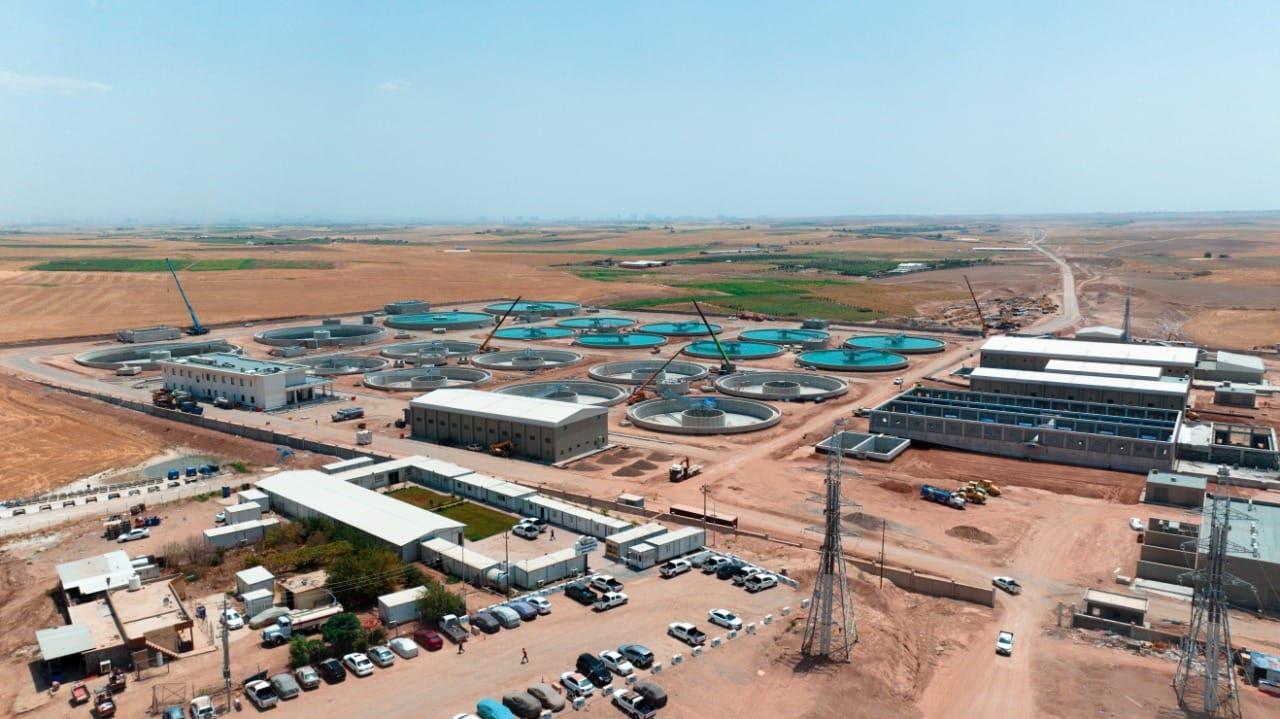 زیاتر لە 90%ـی کارەکانی پڕۆژەی فریاگوزاریی خێرای ئاوی هەولێر تەواو بووە