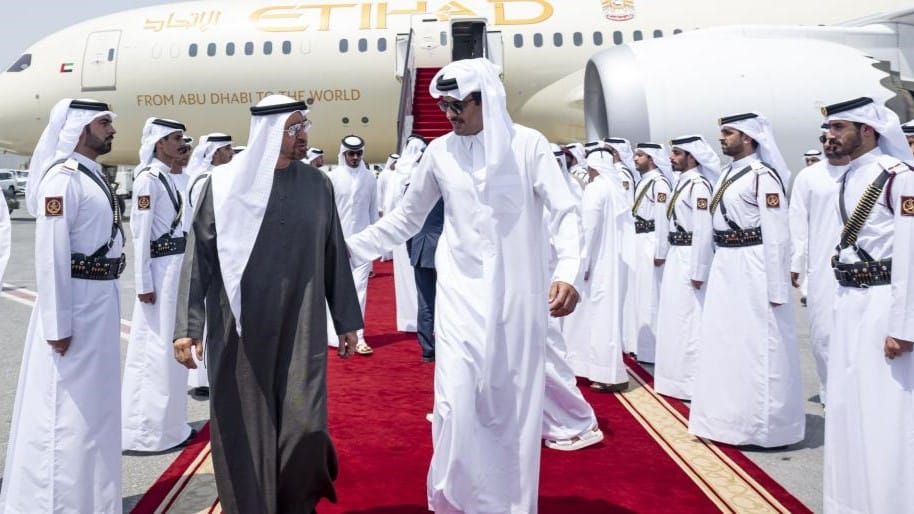 دوای هێرشەکەی ئیسرائیل سەرۆکی ئیمارات سەردانی قەتەر دەکات