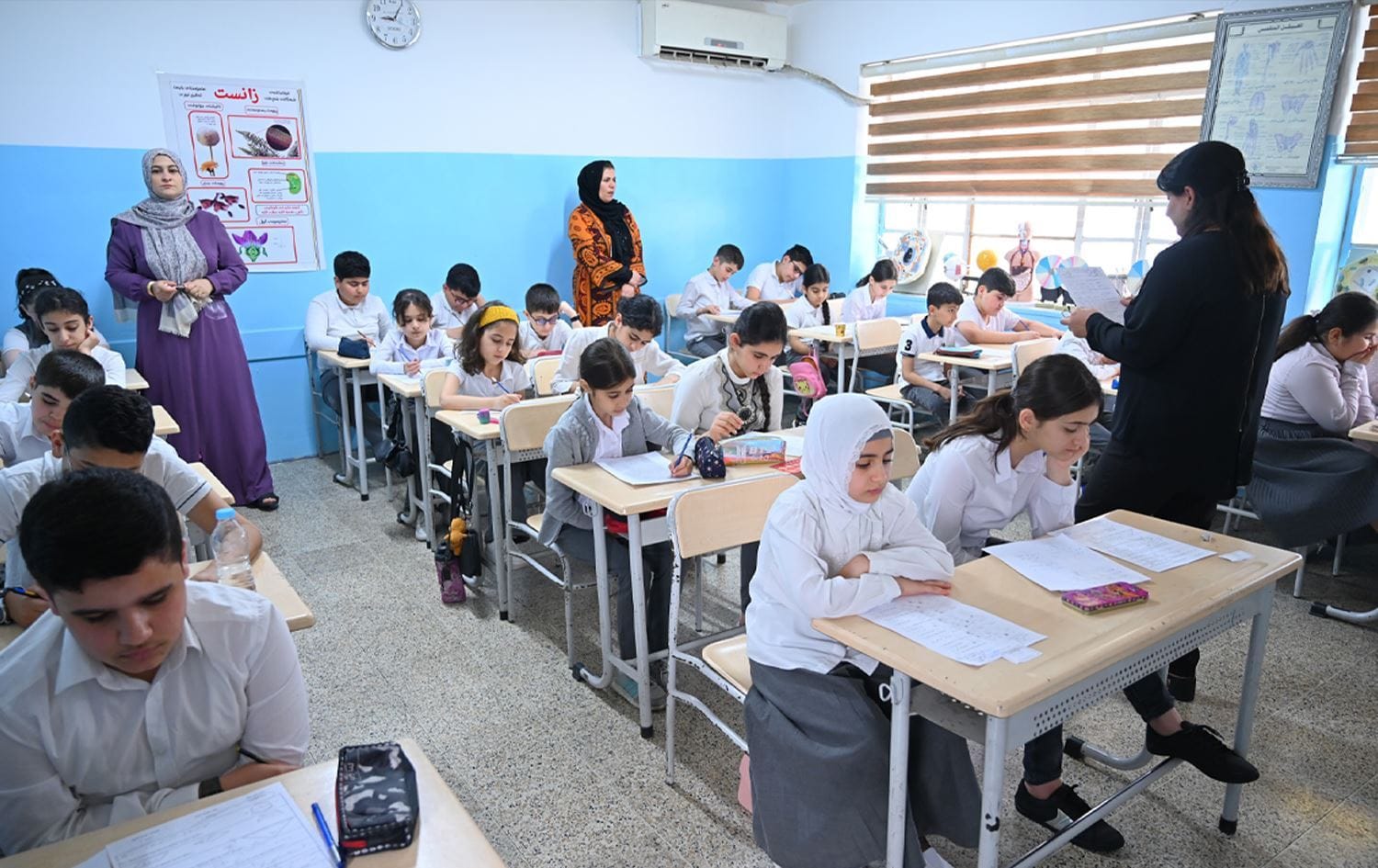 لە قوتابخانەکانی عێراق نۆ ڕۆژ پشوو ڕادەگەیێنرێت