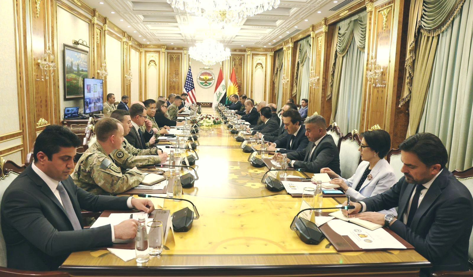 پەیامێک لە ئەمریکاوە لەبارەی یەکخستنەوەی هێزی پێشمەرگە