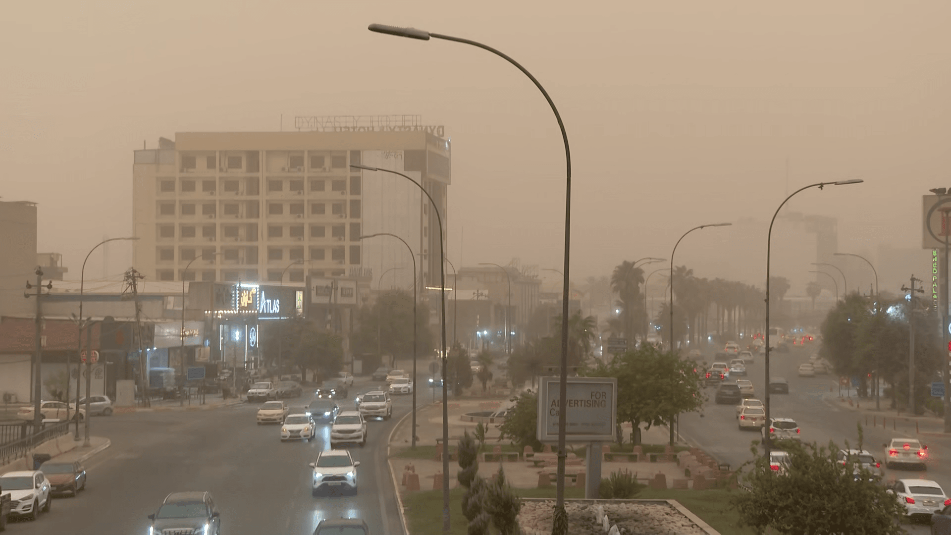 لە هەرێمی كوردستان خۆڵبارین چڕدەبێتەوە و پلەكانی گەرما نزم دەبنەوە