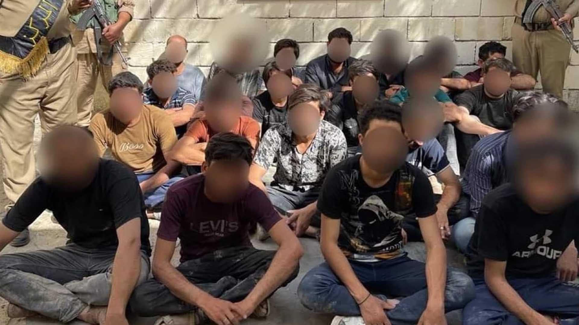 لە واسیت ژمارەیەک بیانی دەستگیر دەکرێن