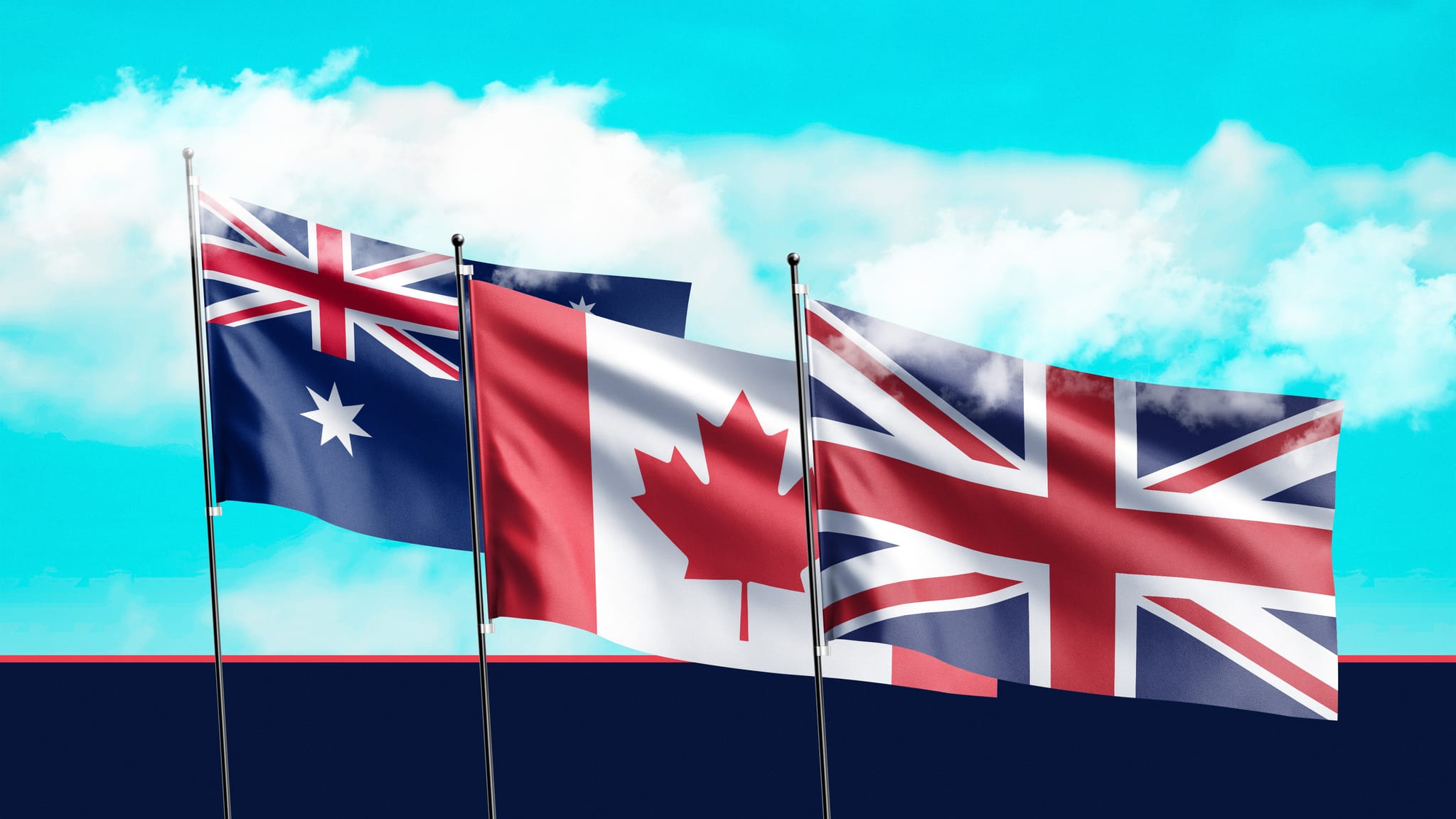 بەریتانیا و کەنەدا و ئوسترالیا بە فەرمی دان بە دەوڵەتی فەڵەستین دەنێن