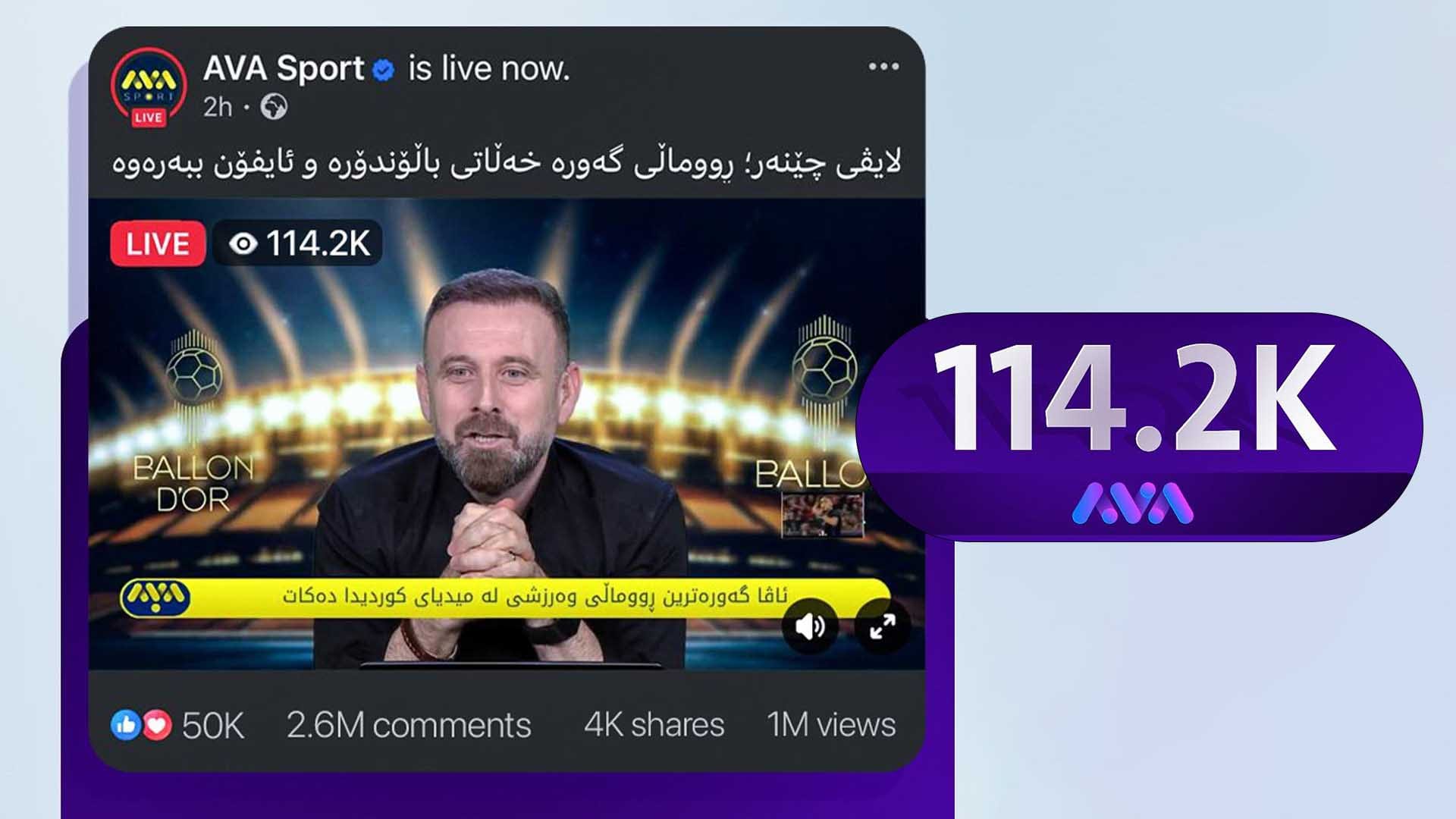 جارێکی دیکە ئاڤا میدیا ڕیکۆردێکی نوێی تۆمار کرد