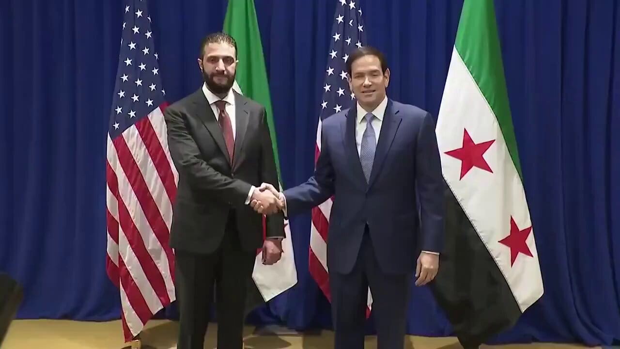 ئەحمەد شەرع لەگەڵ وەزیری دەرەوەی ئەمریکا کۆدەبێتەوە