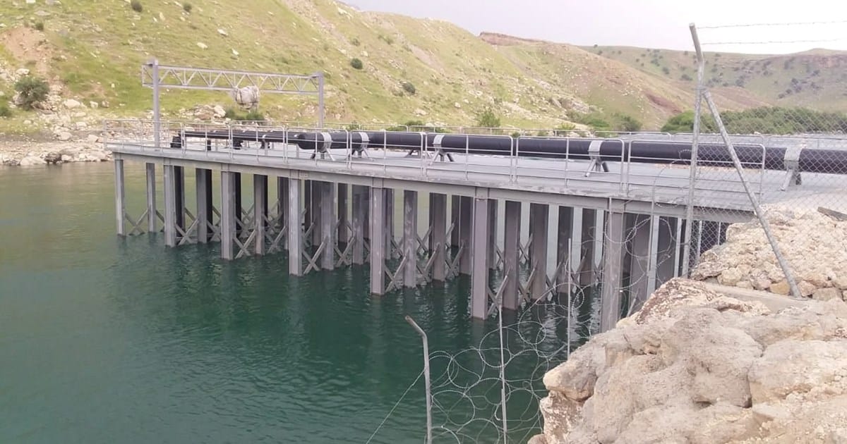 پڕۆژەی ئاوی دەربەندیخان تەواو دەکرێت