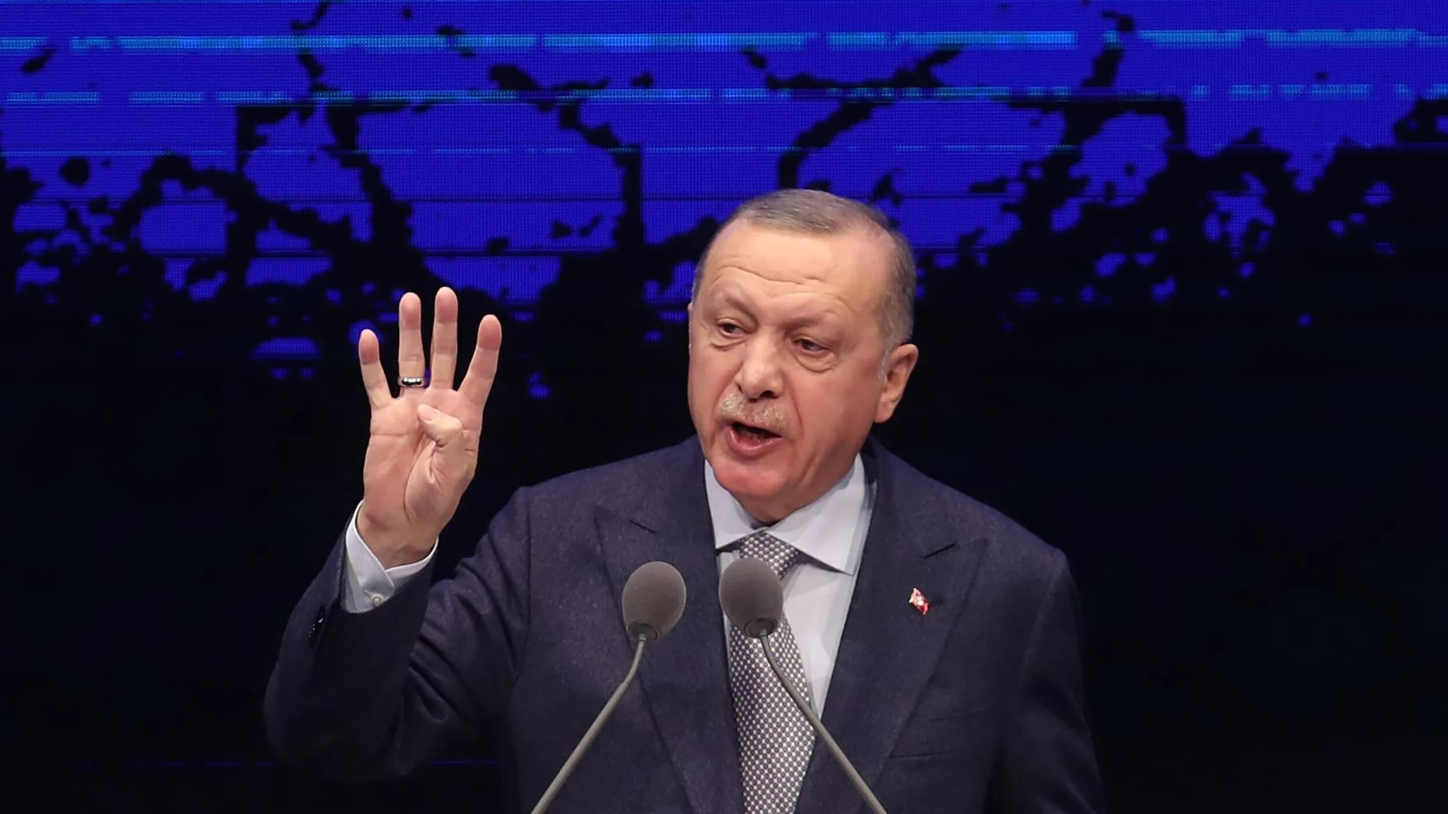 ئەردۆغان: ڕۆژانە پێویستیمان بە یەک ملیۆن بەرمیل نەوتە