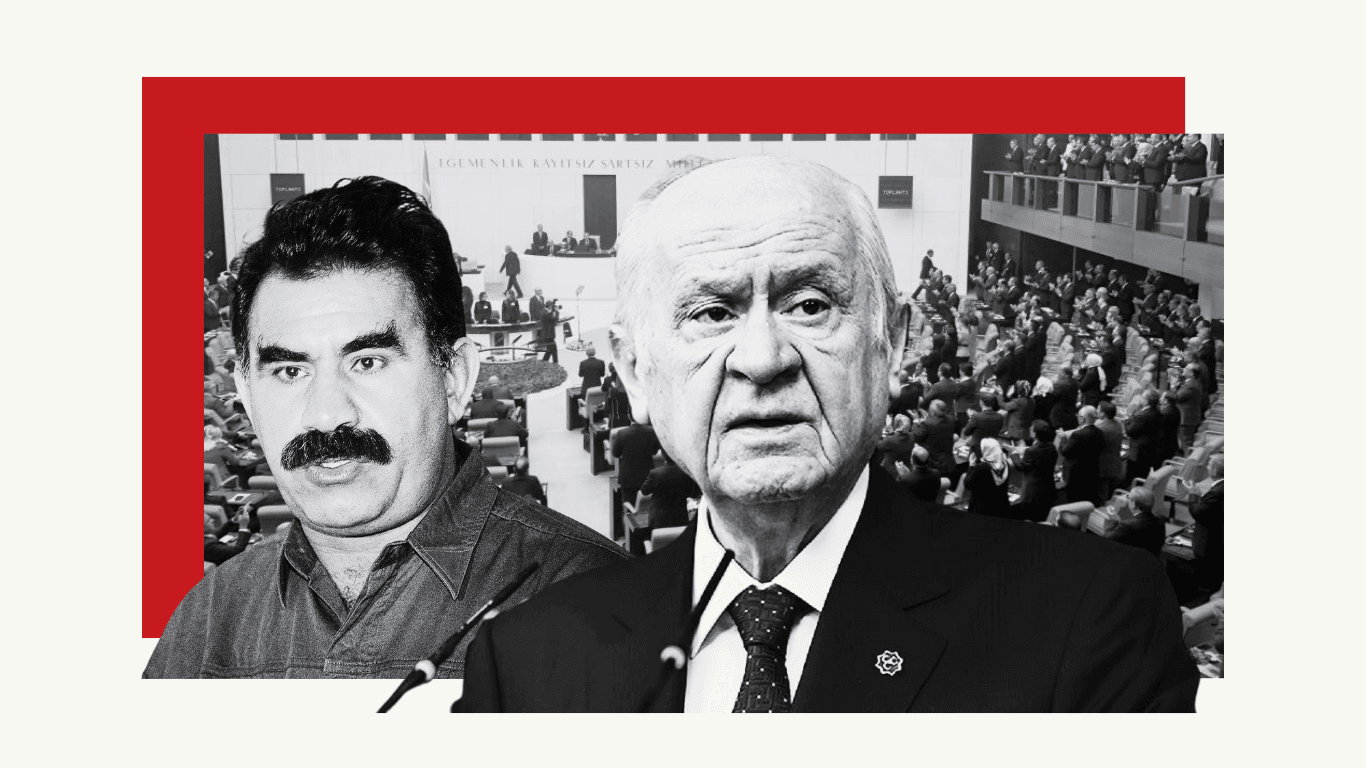 باخچەلی بۆ ئۆجەلان: داوا لە هەسەدە بکە چەک دابنێت و تێکەڵی سوپای سووریا ببێت