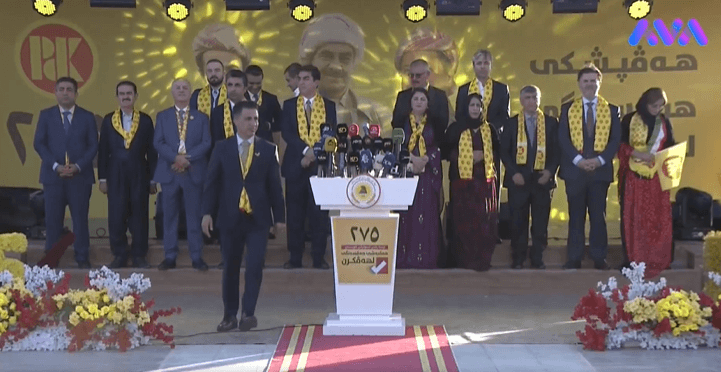 پارتی بەفەرمی لە دهۆکەوە بانگەشەی هەڵبژاردنی دەستپێکرد