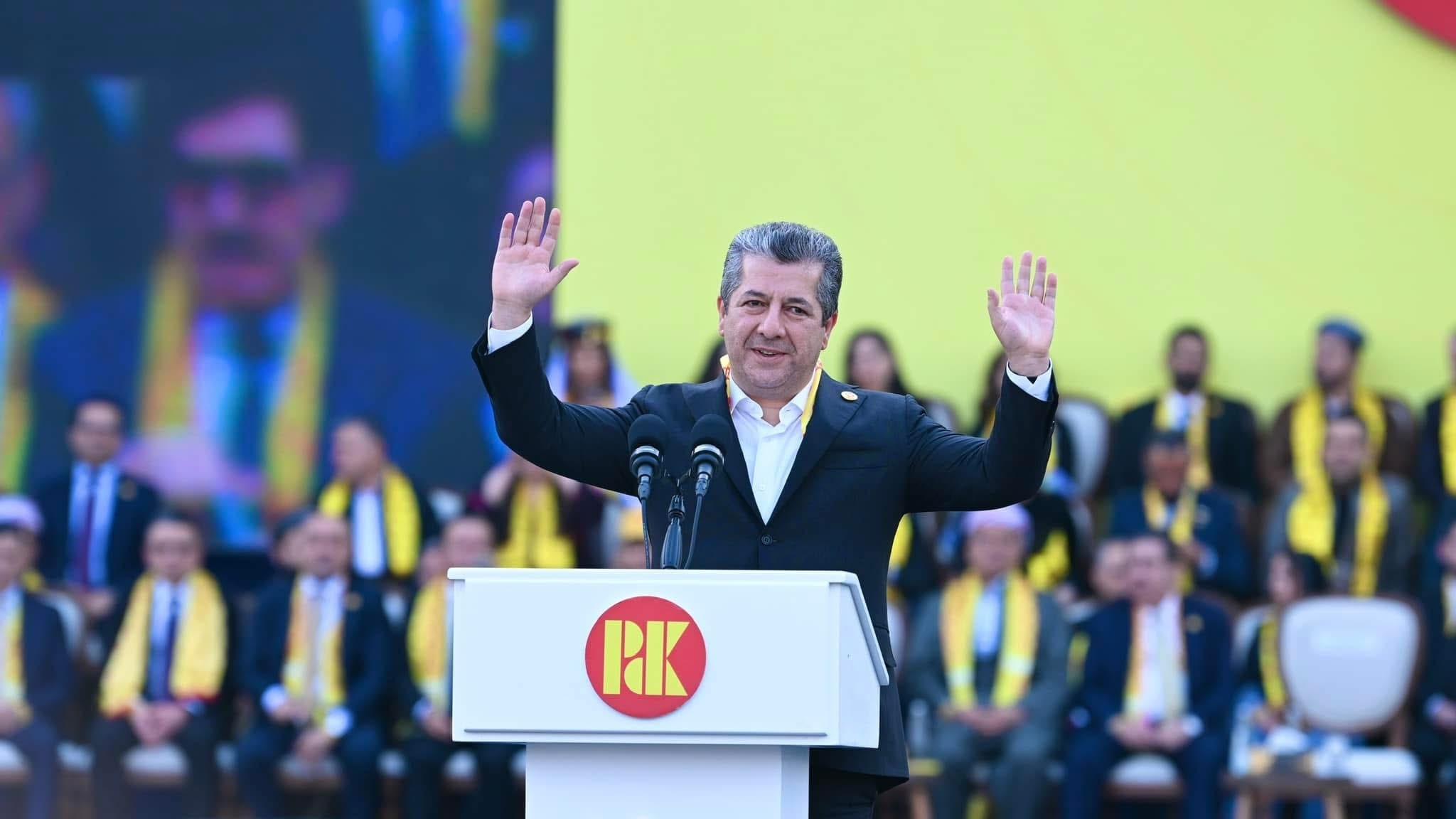 بەئامادەبوونی مەسرور بارزانی ئاهەنگی ناساندنی کاندیدانی پارتی لە دهۆک بەڕێوەدەچێت