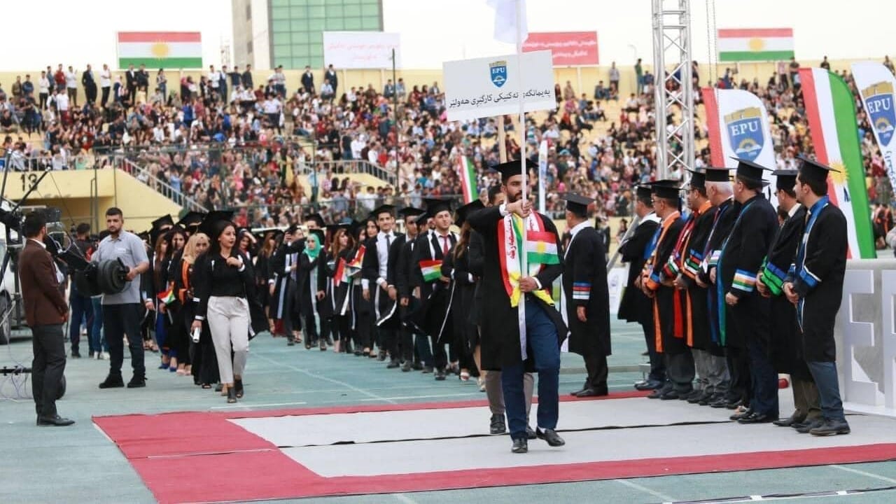 بە سپۆنسەری ئاڤا میدیا  ئاهەنگی دەرچووانی زانکۆی پۆلیتەکنیکی هەولێر بەڕێوەدەچێت